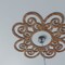 Ekena Millwork Cohen Wood Fretwork Pierced Ceiling Medallion, Walnut, 28"OD x 9 5/8"ID x 3/8"T CMWP28X28X0375COWA - alternate 6